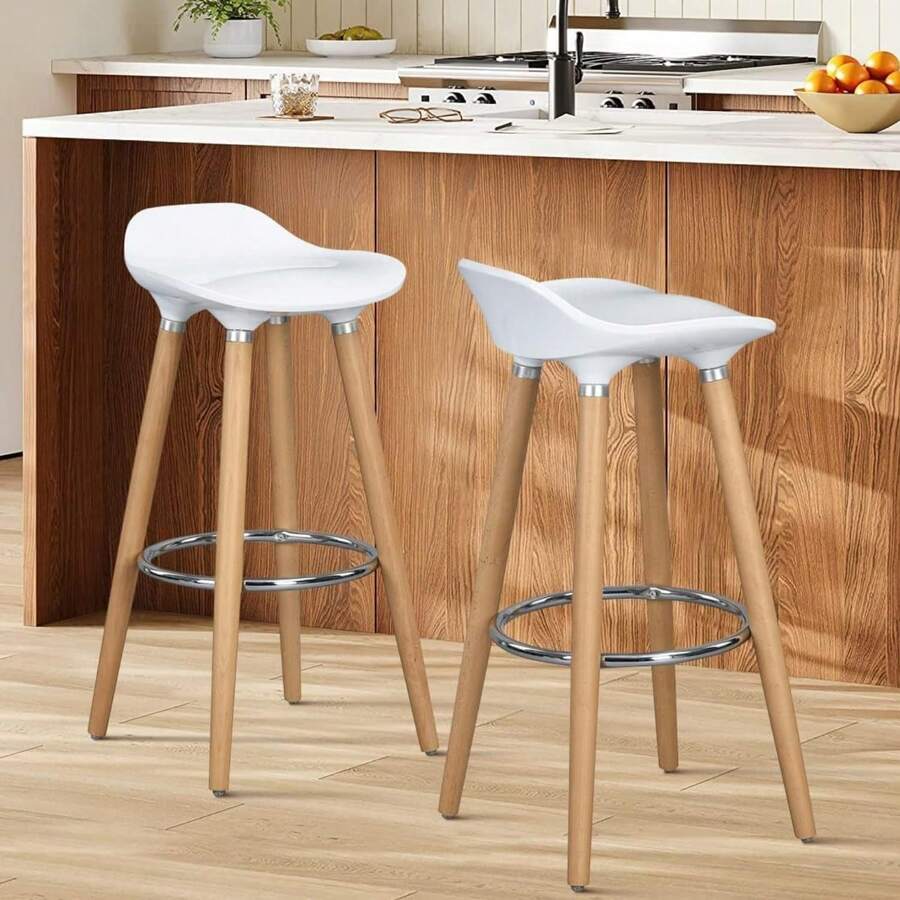 Barstools - White - View 1
