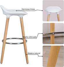 Barstools - White - View 7
