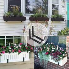 4 PCS Adjustable Window Planter Box Brackets Universal Window Box Holder - UK-d055001 - View 9