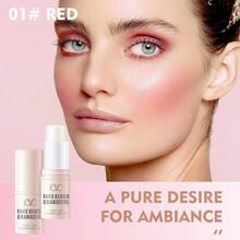 Waterproof Color-Changing Blush Stick - Dual Use For Lips And Cheeks, Lightweight Coverage, Suitable For All Skin Tones, Can Be Used As Lipstick Multi-Purpose Makeup - Multicolor - View 12