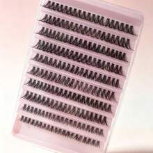 30D D-Curl Cluster False Eyelashes, Single Strand False Eyelashes, Eyelash Extensions Cluster False Eyelashes, Soft Natural DIY Single Strand Extension Eyelash Clusters, False Eyelash Clusters, Single Strand False Eyelashes - D - View 9
