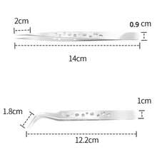 Precision Industrial Tweezers Anti-Static Magnetic Stainless Steel Tweezers Set, Suitable For Electronic Soldering Maintenance Manual Tools - Multiple Specifications - View 4