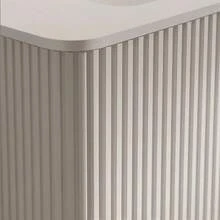 Wall Mounted Bathroom Vanity White 80cm - Storage Cabinet - 白色 - 查看 7