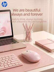 HP S1000 Plus Cute Quiet Wireless Mouse, 2.4GHz Portable USB Mouse, Plug And Play, Suitable For Computer Laptop, Perfect Holiday Gift. - View 9