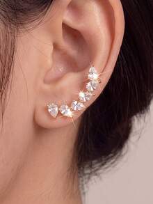 1 Pair Luxury Gentle Style Women's Elegant Earrings Suitable For Commute, Date, Evening Party, Birthday Wear - Ear-mounted - View 2