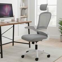Home Office Chairs - Grey - View 2