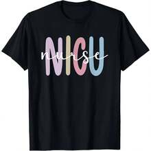 Neonatal ICU Unit T-Shirt - 100% Cotton S-XXXL, Black Medical Gift - 款式 - 查看 1