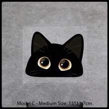 Black Cat Peeking Vinyl Car Decal Sticker, Waterproof, Suitable For Furniture, Car Body, Windows, Bumpers, Rear Windshield, Laptop, Suitcase, Walls, Scratch Cover, Creative Car Sticker For Car, Motorcycle, Electric Vehicle - Multiple Styles - View 19