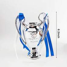 Champions Trophy,Resin Craft Champions Trophy Copy, Fan Collectibles And Birthday Gifts, Indoor Bedroom Decoration (6 Inch) - 6inch - View 3