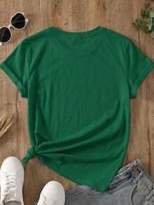 Women T-Shirts - Verde Bandera - View 2