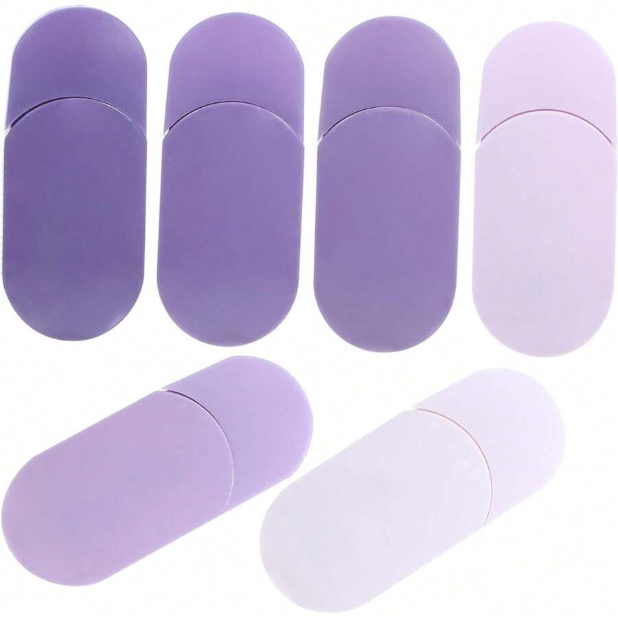 Juego de 6 piezas de cinta adhesiva degradada estéticamente agradable, de secado instantáneo, para trabajos escolares y materiales de manualidades. - 1 - Ver 1