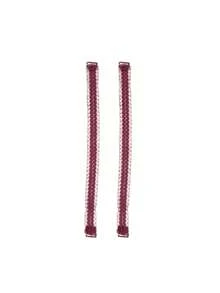 蕾絲荷葉邊彈性內衣肩帶,透明隱形防滑內衣肩帶,可拆卸柔軟裝飾性背心替換肩帶 - 彩色 - 查看 18