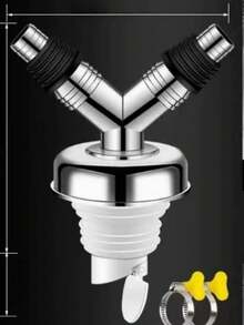 1 buah Konektor Pembuangan Mesin Cuci Anti-Luapan Penghilang Bau Magnetik, Penutup Tiga Arah Penyegel Pipa Pembuangan, Cocok untuk Saluran Pembuangan, Perlengkapan Kamar Mandi, Perlengkapan Dapur, Kebutuhan Rumah Tangga - A - View 10