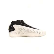 Adidas A E 1 Anthony Edwards Basketball Sneakers Futuristic Silhouette Impact Absorbing Midsole Multi Directional Rubber Outsole Enhanced Stability For Quick Crossovers Unisex Competition Street Sport Shoes - Black and White - View 4
