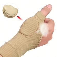 Compression Wrist Support Gloves, Gel Silicone Tape, Ribbed Texture, Enhanced Grip, Thumb Stability - Multicolor - View 6
