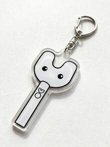1pc K-POP Light Stick Keychain, Mini Acrylic Light Stick Keychain, Monster/NEW Jeans/TWICE/EXO/TXT, Perfect Gift For Fans, Convenient To Carry And Collect, K-POP Light Stick Keychain, Gift, MOA Keychain, Carat Merchandise, Stay Accessories, TWICE/Once Gift, Light Stick, ARMY Collectibles - Multicolor - View 14
