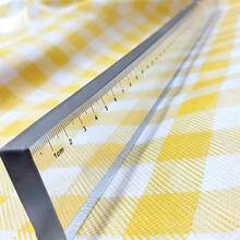 10mm/0.4 In Extra‑Thick Clear PC Straight Ruler, 50cm Length Multi‑Purpose Heavy‑Duty Cutting & Drawing Ruler For Drafting, Art Craft, Measuring, Office, DIY Projects - 1pc - View 5