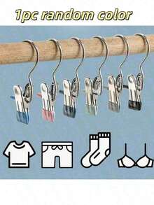 1 Set Hat Storage Rack Hooks, Multi-Layer Hanging Closet, Hat Organizer, Scarf & Clothing Storage Tool, Dust-Proof, Home Decor Room Decoration, Holiday Supplies Storage, Practical Back To School & Christmas Gift, Under Sink Cabinet Bathroom, Under Sink Storage Rack, Storage Rack, Closet Shelf System, Office Supplies & Accessories - Multicolor - View 5