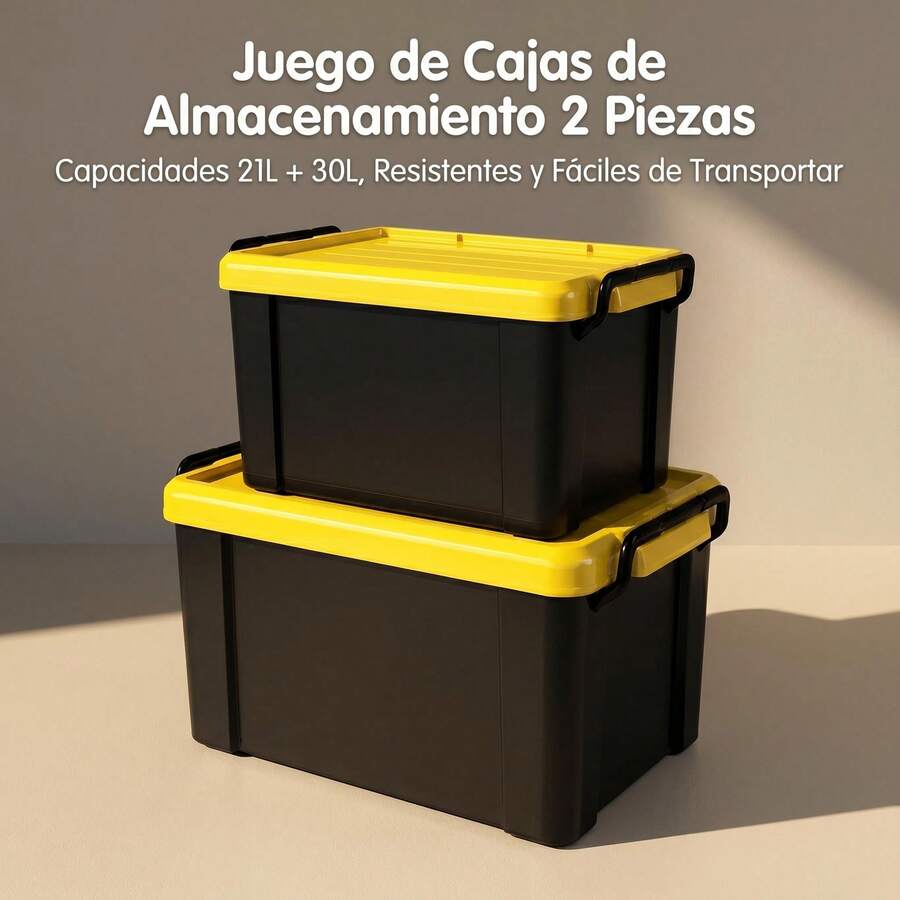 Storage Bins With Lids - View 1