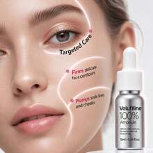 Volufiline 100% Ampoule Facial Serum 10ml, High Moisturizing & Water-Locking, Pore-Shrinking, Fine Line-Reducing, Firming & Plumping - Virofilin - View 4