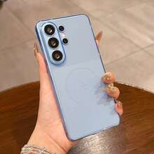 4pcs Set Compatible With Samsung S26 Ultra Phone Case Matte Transparent Soft Shell S25 S24 Ultra Full Coverage Anti-Drop Ultra Thin S26 - Multicolor - View 5