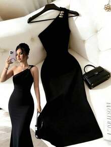 Women Short Dresses - Negro1 - View 4