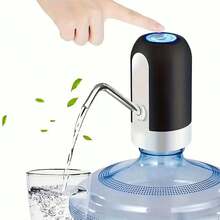 2/1piezas Dispensador Automático de Agua para Garrafón con Bomba Eléctrica USB, Sistema Portátil de Extracción de Agua, Diseño Moderno con Flujo Cómodo, Funcionamiento Silencioso y Fácil Instalación, Perfecto para Casa, Trabajo, Oficina y Uso Diario,Elige tu favorito entre dos colores disponibles: negro y blanco. - Multicolor - Ver 11