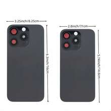 Repair Back Cover Kit Compatible With IPhone 15/15plus/15Pro/15Pro Max Back Glass Battery Cover Free Repair Tools + Sealing Adhesive Strip, For Replacement And Repair - Multi-color - View 4