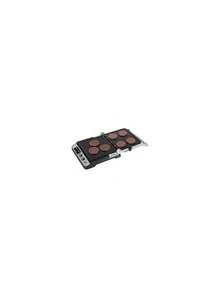 Adler Electric Grill, Contact Grill, 2-In-1 LED Grill With Timer - 60-230C Independent Temp Control, 1508cm2 Grilling Area, Dishwasher- Plates, 3000W - EU E Type Plug(220-240V) - View 7