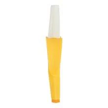 Yellow Textured Silicone Banana Teether - Yellow - View 2