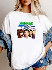 Women T-Shirts - 白色 - 查看 1