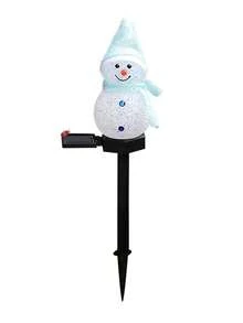 1PC Christmas Outdoor Solar Powered Snowman Ground Stake Light, Lawn Light, Decorative Garden Atmosphere Yard Ground Stake Landscape Decoration Light Suitable For Garden, Lawn, Pathway, Night Scene Lighting Yard Atmosphere Decoration - Multicolor - View 8