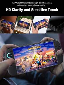 Yezodawee Tempered Glass Screen Protector For New Switch 2 (2025 Model) 7.9 Inch Screen, Anti-Scratch, Bubble-Free, High Transparency, 9H Hardness, 0.33mm Thickness, Designed Specifically For 2025 Model 7.9 Inch Switch 2, Features Anti-Scratch, Bubble-Free, High Transparency - View 7