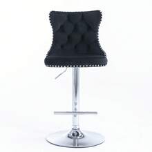 Barstools - Black + Velvet + Foam - View 11