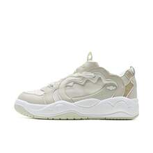 XTEP New Versatile Casual Breathable Comfortable Women's Sneakers - White Sand Grey/Sail White - View 2