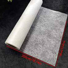 Black And White Double-Sided Heat-Bonded Non-Woven Interlining, Used For Dresses, Fabric Decoration And DIY Handmade Crafts Heat-Bonded Sewing Material. - Multicolor - View 5