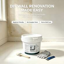 Brush‑On Wall Damp‑Proof Coating, Household Anti‑Mildew Waterproof Wall Paint, Humidity‑Isolation Wall Surface Finish, Rain‑Season Wall Protective Paint For Kitchen, Bathroom And Damp Indoor Walls - View 8