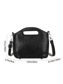 Classic Versatile Fashion Women's Crossbody Bag, Suitable For Daily Use, 2026 New Style - Black - View 3