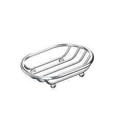 Stainless Steel Soap Dish Bathroom Creative Home Countertop Wavy Soap Holder Storage Rack Draining Shelf New - Transparent-Soap Box - View 6