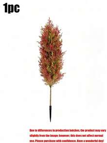 2/1pc Artificial Pine Tree, UV-Resistant And Washable, With Pointed Base For Direct Planting, Low Maintenance Greenery, Suitable For Yard Landscaping, Home Decor, Holiday Atmosphere, Pot Not Included (3 Shovels Need To Be Purchased Separately) - Multicolor - View 15