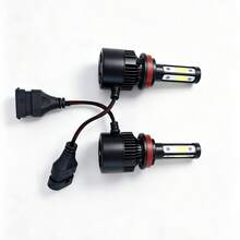 Heyword 2pcs/Pack New Car LED Headlights 4-Sided H4 H7 H11 9005 HB3 9006 HB4 H13 - 2pcs - View 14