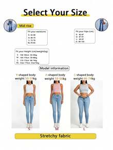 Women's Casual Personalized Multi-Button Slim Fit Medium Stretch Mid-Waist Flare Jeans Fall - Dark Wash - View 5