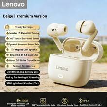 Lenovo EA269 Earbud Nirkabel Bluetooth 5.4, Peredam Kebisingan Panggilan, Tahan Keringat IPX5, Latensi Audio Mode Gaming yang Dioptimalkan, Kontrol Sentuh, Cocok untuk Olahraga dan Gaming Sehari-hari - View 11