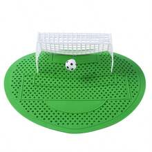 1pc Multi-Function Urinal Filter Screen, Men's Urinal Deodorizer Fragrance Pad, Anti-Splash Urinal Filter Mat, Long-Lasting Fragrance Cleaning, Deodorizing And Anti-Clogging, Commercial Wholesale, Suitable For Public Places, Shopping Malls And Offices - Soccer-themed - View 13