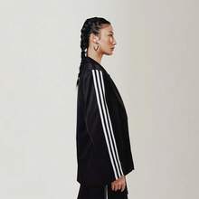 Adidas Originals Women's Retro Casual Sports Blazer Jacket IK0440 - Black - View 3