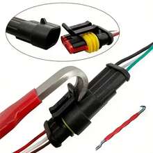 2PCS Connector Disconnect Tool, Dual-End Pry Bar With Non-Slip Handle, Suitable For Automotive Repair And Modification Electrical Plug Terminal Disconnection And Removal - A - View 2