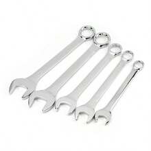 1pc Combination Wrench Set, Chrome Vanadium Steel Double Open End Wrench, Suitable For Car Repair And Home DIY, Car, Digital, Mechanical Tools, Suitable For Motorcycle/Car/Machinery Etc. - Electroplated movable head ratchet wrench single 10MM - View 5