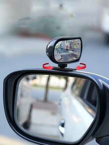Spion Belakang Titik Buta, Dapat Diatur 360° untuk Kendaraan, Memberikan Pandangan Sudut Lebar ke Roda Depan dan Belakang, Kaca Ultra Jernih, Sempurna untuk Truk, SUV, dan Sedan. - A - View 9