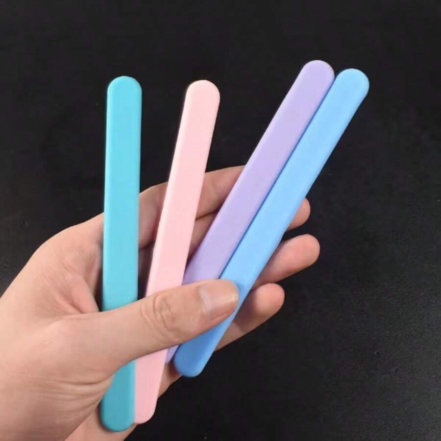 可重複使用矽膠除毛塗抹器 雙頭不沾設計 易清洗 適用於身體與臉部 除毛棒 便攜式除毛工具 塗抹順滑 - 查看 1