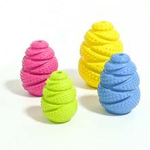 Bumpy Grenade Pet Treat Dispenser Toy, Rubber Chew Toy For Dogs, Teething Toy, Machine Washable And Freezable - Multicolor - View 1